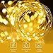 Battery Operated String Lights 200 LED Fairy String Lights Twinkle Lights Battery Operated String Lights with Remote Control Timer 8 Modes 60ft Silver Plated Copper Wedding Party