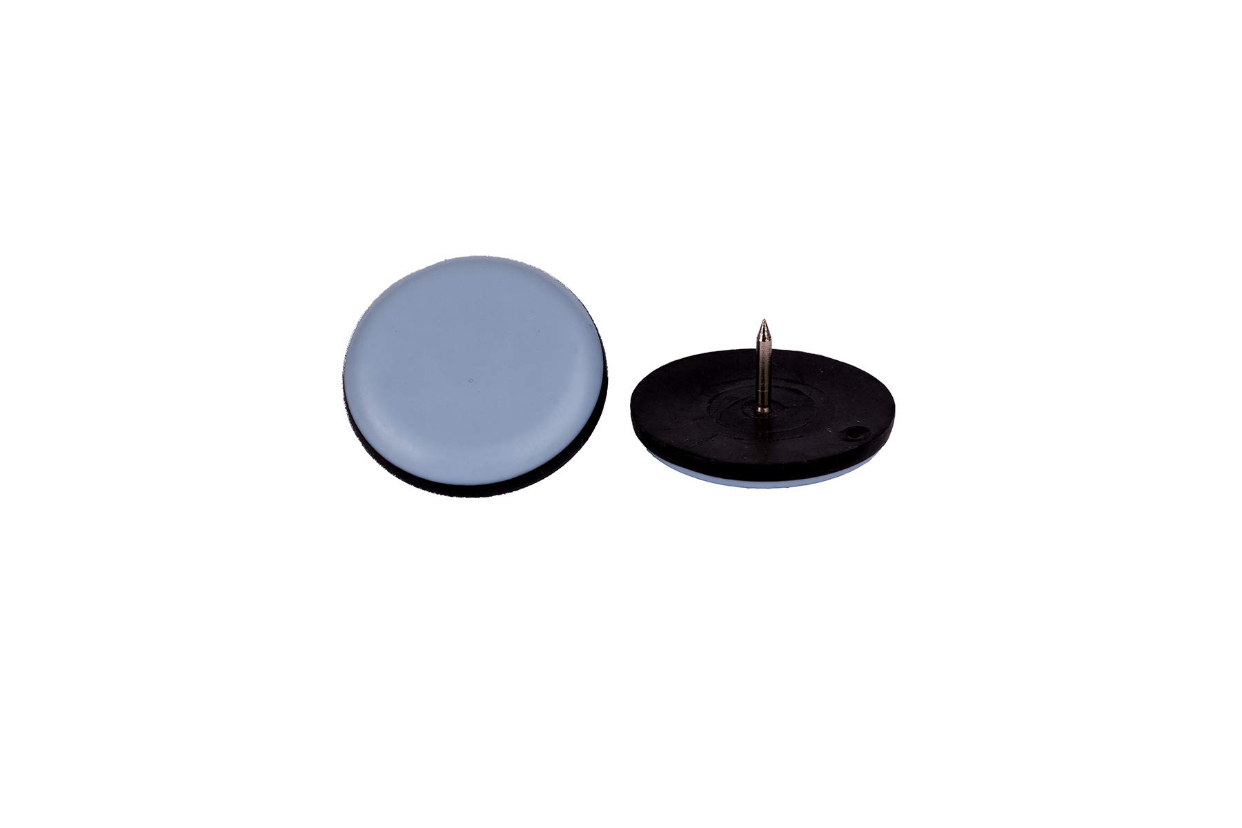 Pack of 16 Teflon PTFE Furniture Glides Round Nail Diameter 22 mm – 5 mm Thick/Coated/Teflon Chair Glides