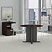 Bush Business Furniture Series A & C 42 Inch Round Conference Table in Mocha Cherry