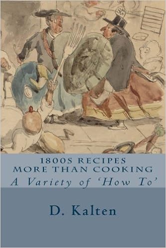 1800s Recipes More Than Cooking A Variety Of How To D - 