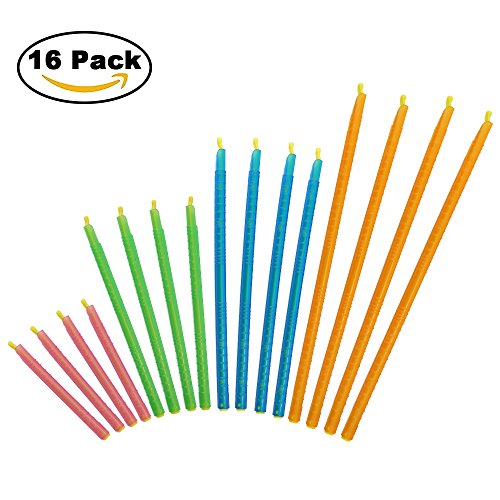 Click Here to See More Images Kbnian Plastic Bag Sealer Stick Slide,Chip Clips Magic Bag Sealer Stick, Keeps Content Fresh,Reusable,16Pcs(4Size)
