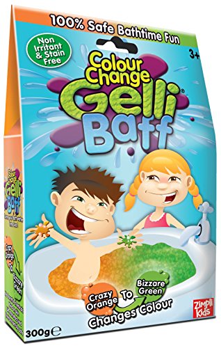 Zimpli Kids Crazy Orange Baff Color Change Box, 300g