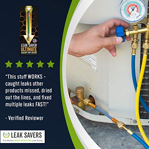 Leak Saver Direct Inject Ultimate 3in1 Leak Sealant with Moisture
