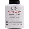 Ben Nye Super White Translucent Face Powder, 3 Oz Shaker Jar
