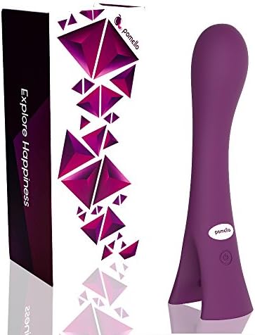 Apollo Massager - Eiffel Tower Shaped Silicone Finger Massager with 11 Vibration Patterns. an Excellent Tool for Relaxing Therapeutic Massage Comes with a Portable Mini Massager