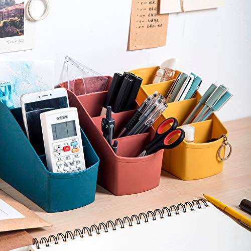 Beyonds Desktop Storage Basket, Multi-Grid Storage Basket Bag for Doorway Basket Office Herb Shopping Workplace Basket, Storing Parts, Stationery, Crafts, Jewelery - Thumbnail 2