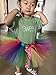 Tutu Dreams Tutu Skirts for Girls 1-14Y Handmade Puffy Skirts Holiday Recital Dance Ballet Dress Up (3-4T, Rainbow)