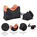 Hiram Front & Rear SandBag Shooting Rest Support Bags Stand Holders for Gun Rifle (Black)
