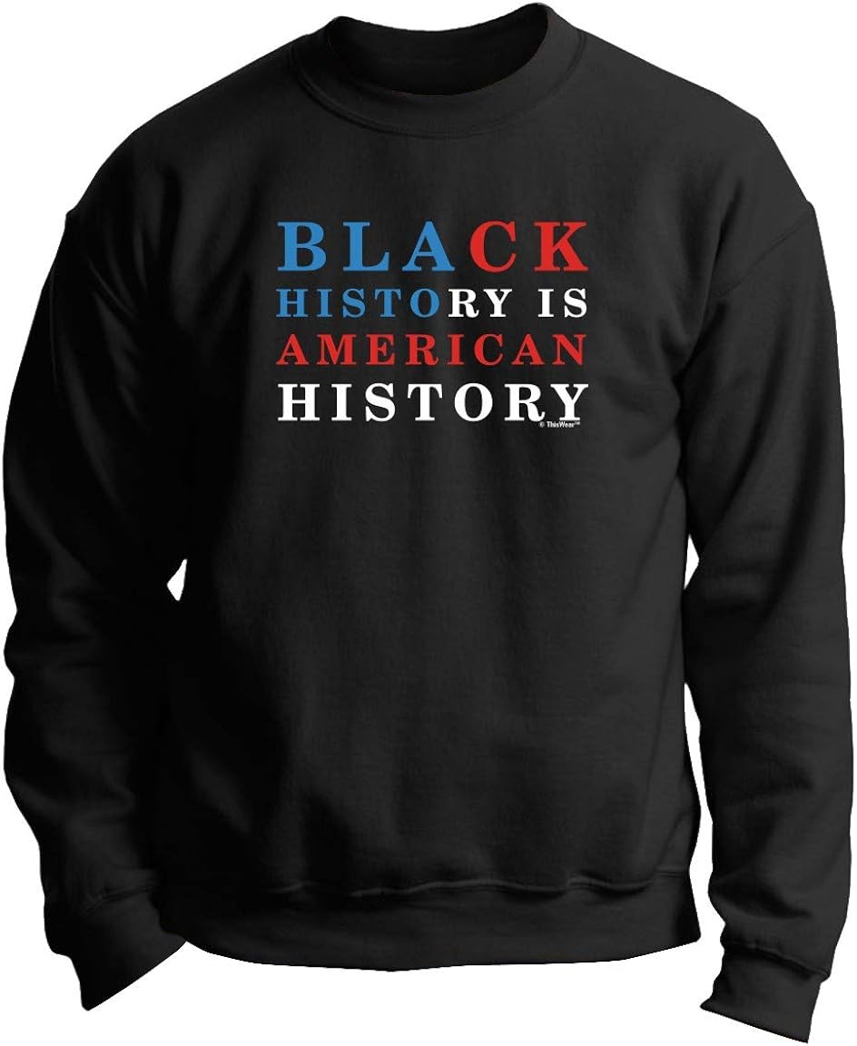 Black History is American History Premium Crewneck