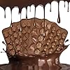 XAVSWRDE Chocoladevormen, set van 6 stuks, bonbonvorm van siliconen, 3D-siliconenvormen, anti-aanbak, chocoladebord…