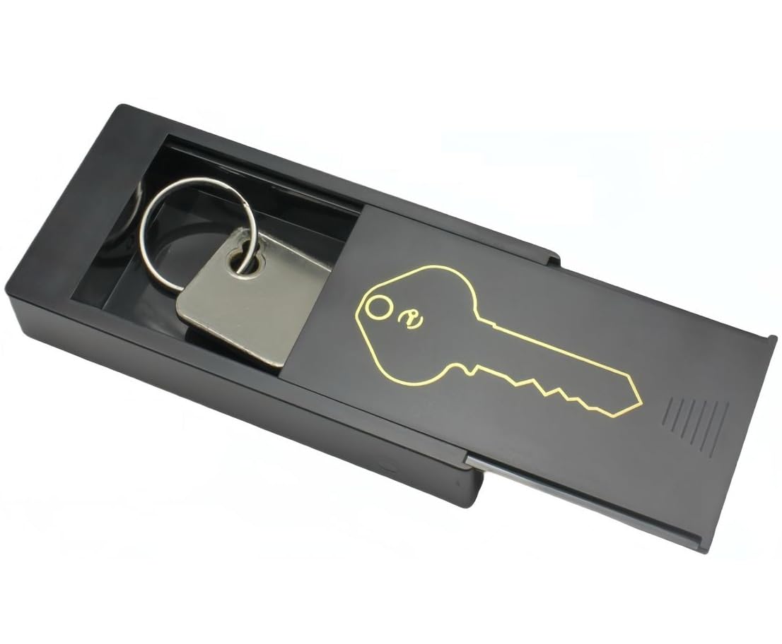 Hide a Magnetic Key Holder Emergency Box Secret Safe Spare Car Home House Key Hide