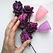 Easymoon Menstrual Cups (2-Pack) Manage Menstruation Flow, Help Reduce Cramping | Reusable, Hypoallergenic Silicone | Healthier Alternatives to Tampons and Pads