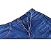 VICVIK Women Knee Skinny Denim Distressed Fashion Ripped Boyfriend Jeans (L)