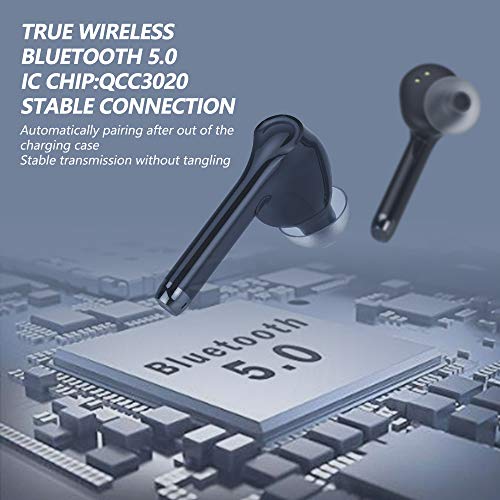True Wireless Earbuds Bluetooth Earphones,Q70 High End Black TWS in Ear Stereo Bluetooth Headphones  - //coolthings.us