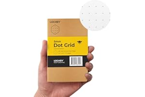 LOCHBY® Pocket Notebook | Fountain Pen-Friendly 68gsm Tomoe River Paper | Versatile Notebook with Brown Cover for Travelers, Work, School, and Journaling (3.5" x 5.5")