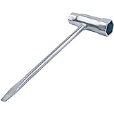 ZLKSKER Replace Combination Screwdriver &amp; Wrench 13mm x 19mm (13-by-19) Chainsaw Scrench Adjustment Tool Socket Wrench for Spark Plug