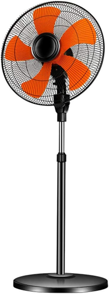 Oscillating Pedestal Fan,6-Speeds Adjustable Height Powerful 18″ Stand Floor Fan,for Homes Offices and Bedrooms Shop Factory