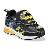 DC Comics Toddler Boy' Batman Athletic Shoe / Sneakers Light-Up