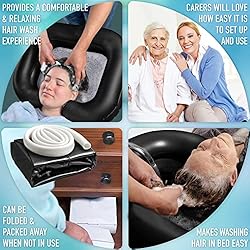 Portable Inflatable Shampoo Basin - Perfect for