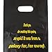 L LIFETIME Party Favor Plastic Goodie Bags with Handles- Theme Birthday Supplies Gift Bag for Kids and Adults – Galaxy (24 Pack)
