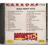 Monster Vol.1153 Karaoke CDG MALE PARTY HITS Fun