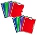 Mead Trapper Keeper 2-Pocket Portfolio, 12 x 9.38 x .12 Inches, Assorted, Pack of 8 (73043)
