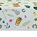 WERNNSAI Hawaiian Luau Table Covers - 54” x 108” Disposable Plastic Tablecloth Aloha Tiki Party Supplies Summer Pool Tropical Party Decorations