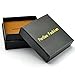 PenSee Classic Business Wedding Stainless Steel Cufflinks for Men With Gift Box - Silver-Square