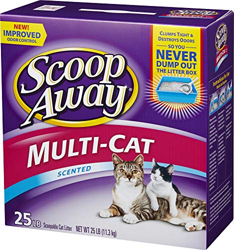 Scoop Away Multi-Cat Formula Clumping Cat Litter (25 lbs)