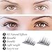 New Magnetic False Eyelashes , Ultra Thin 3D Fiber Reusable Best Fake Lashes Extension for Natural and Reusable Fake Eyelashes Natural Look, 1 Pairs (4 Pieces)Handmade (3D effects)