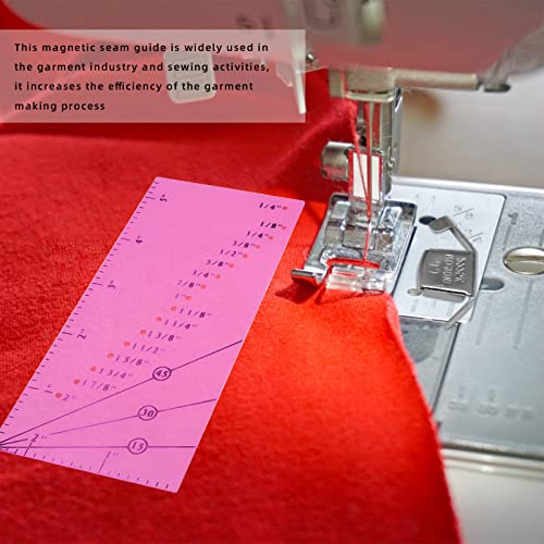 Seam Guide for Sewing Machine, Seam Guide Ruler for 1/8” to 2