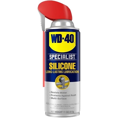 CRC Heavy Duty Silicone Lubricant, 11 Wt Oz, Clear Colorless Liquid - View 8