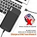 NEWDERY iPhone X Battery Case, iPhone X 6000mAh Slim Rechargeable Charging Case with Sync Through, Portable Extended Protective Car Charger Case for iPhone X/10(5.8”) [ Lightning Charging Port ]