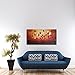 Wieco Art Large Budding Flowers Oil Paintings on Canvas Wall Art Ready to Hang for Bedroom Kitchen Home Decorations Modern Stretched and Framed 100% Hand Painted Contemporary Abstract Floral Artwork