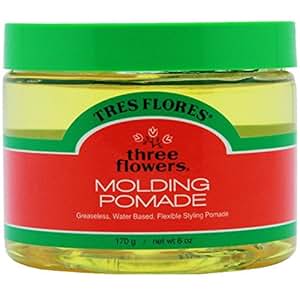 Amazon.com : Three Flowers Molding Pomade 6 oz (Pack of 6 ...