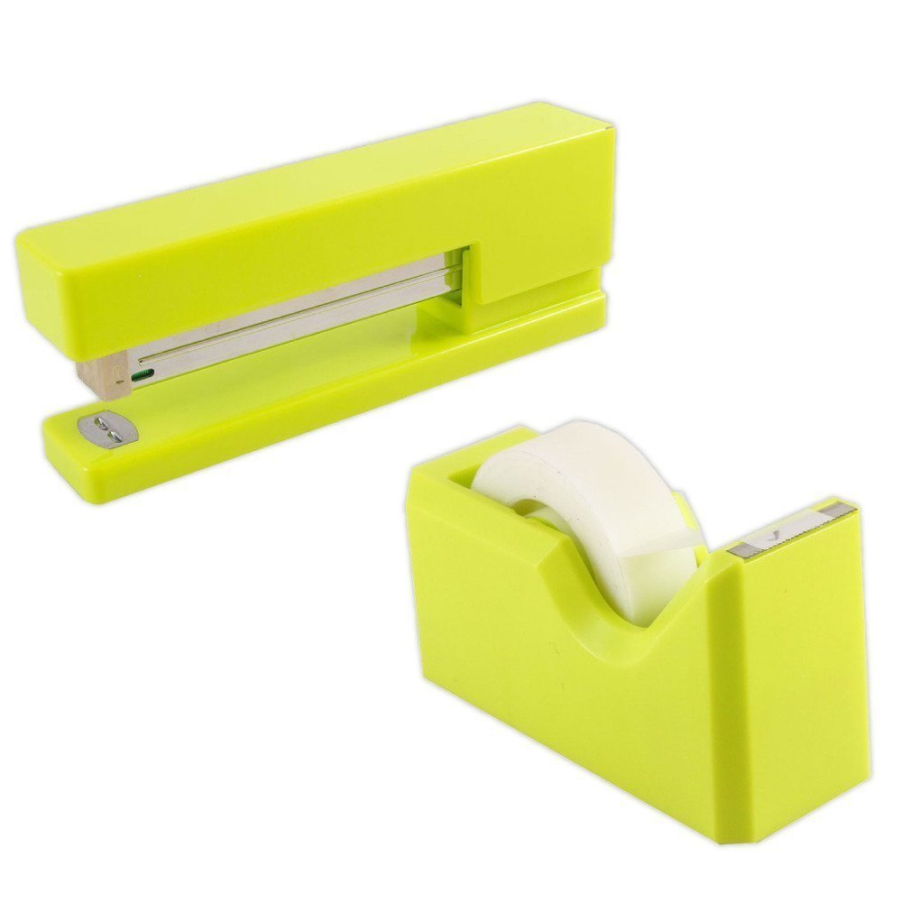Best Cute Stapler And Tape Dispenser Set Home Appliances