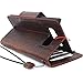 Genuine Leather Case for Samsung Galaxy Note 8 Book Wallet Magnetic Closure Cover Brown Handmade Retro Luxury Cards Slots Daviscase