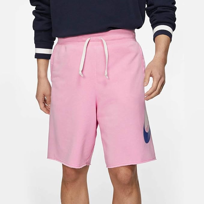 nike alumni shorts pink