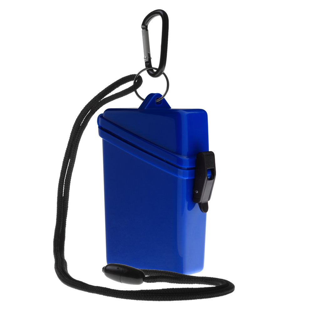 WITZ Keep it Safe Waterproof Sports Case | Secure Blue Dry Bag for Phones & Essentials
