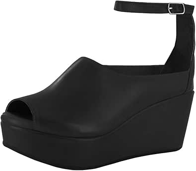 chocolat blu black wedges