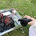 Hofumix Handy Crank Mini Fan Air Blower for BBQ Picnic Outdoor Camping Cooking Tool