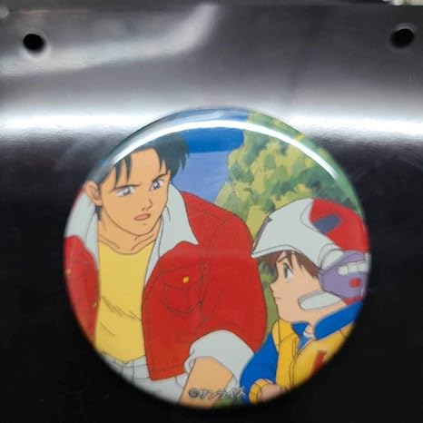 Amazon 墓場の画廊 無敵の勇者展 缶バッジ 火鳥勇太郎 天野ケンタ 太陽の勇者ファイバード おもちゃ おもちゃ