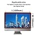 JAY-LONG 27 Inch Acrylic Computer Screen Privacy Protector, Apple All-in-One Machine Removable Hanging Anti Glare Privacy Screen Filter, Eye Protectionthumb 1