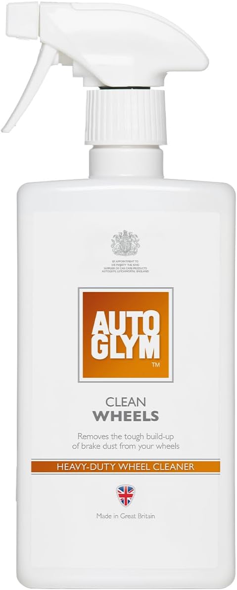 Autoglym Clean Wheels 500ml Heavy Duty Wheel Cleaner Acidic Alloy & Tyre Cleaner