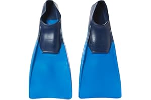 Sporti Adult-Kids Swim Fins for Pool Lap Swimming - Long Floating Fins for Swimming & Snorkeling - Swim Flippers for Training