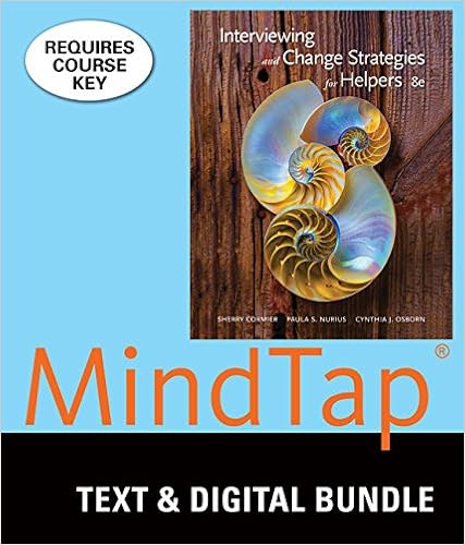  Bundle Interviewing And Change Strategies For Helpers Loose Leaf Version 8th Lms Integrated For Mindtap Counseling 1 Term 6 Months Printed Access Card 9781337358514 Cormier Sherry Nurius Paula S Osborn Cynthia