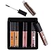 SHANY Cocolicious Lip Gloss Set No.1 Chocolate Shades - Aloe Vera & Vitamin E, 6 Count