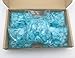 HoneyToys 500Pcs Luminous Pebbles Glow in the Dark Garden for Walkways and Decor (Blue)