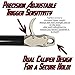 Sniper Adjustable Archery Buckle Release; for Compound Bows, Ambidextrous Adult & Youth Sizes, 360 Swivel with Dual Caliper Head, Adjustable Trigger Tension, Tools Included