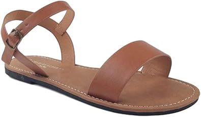 single buckle sandals